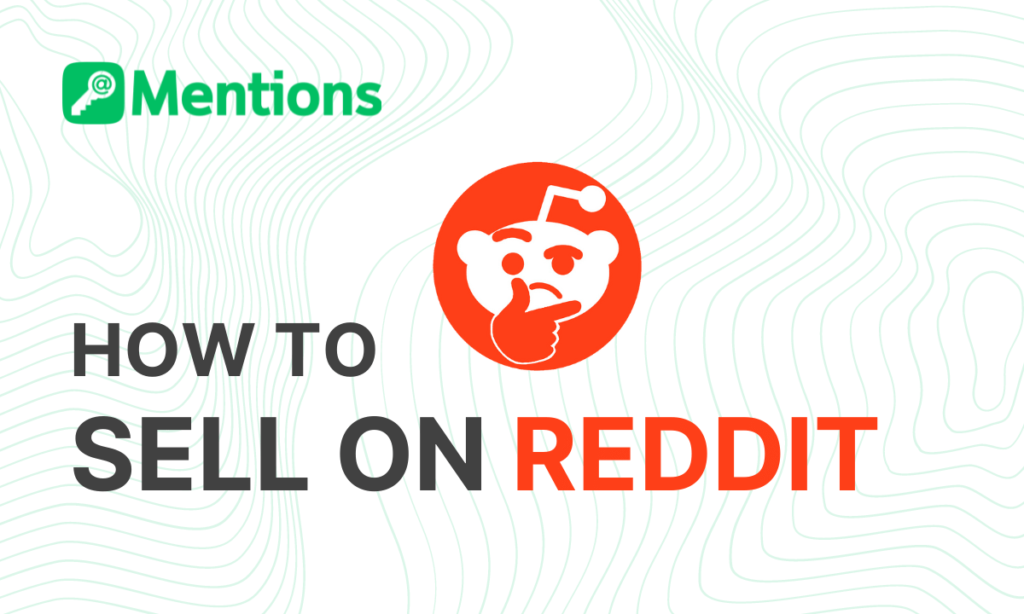 How to sell on reddit